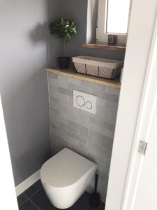 Kleines WC im Erdgeschoss