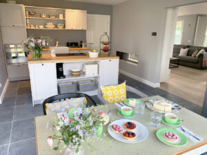Kaffee und Kuchen in der Villa Vosje