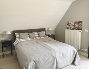 Das Boxspringbett im Schlafzimmer