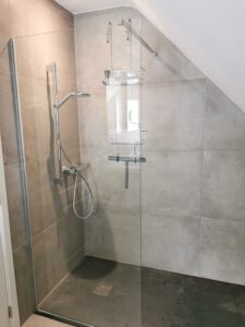 Komfortable Dusche