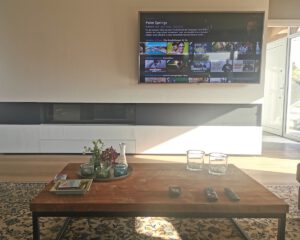 Fernseher im Wohnzimmer