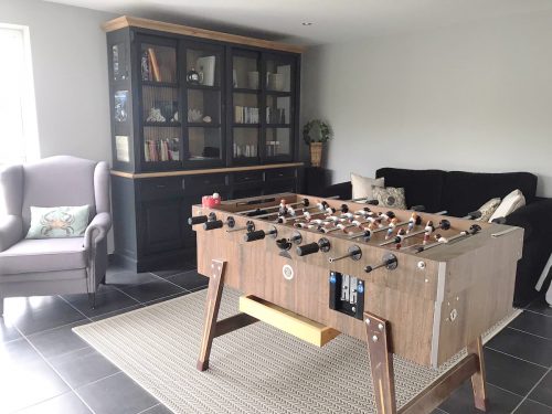 Kickern in der Villa Vosje